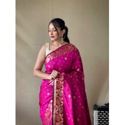 Semi Silk Saree-BR-S-A0001A